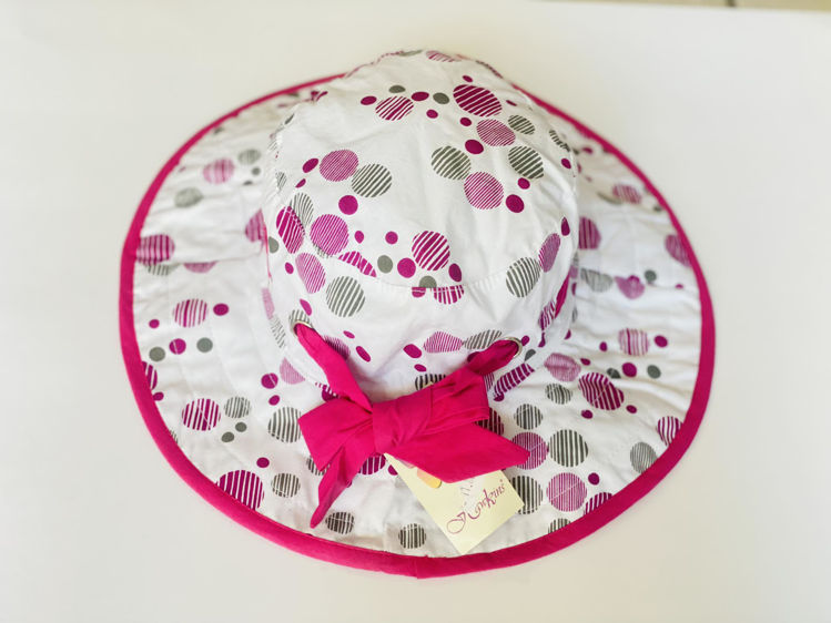 Picture of C62.1- GIRLS 6-9 YEARS100% COTTON BUCKET HAT